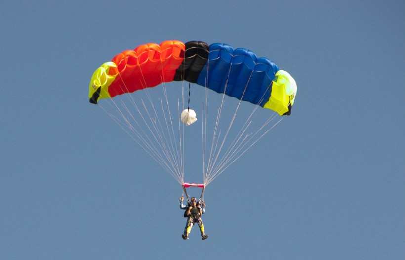 有挑战性的滑翔伞运动图片(14张)