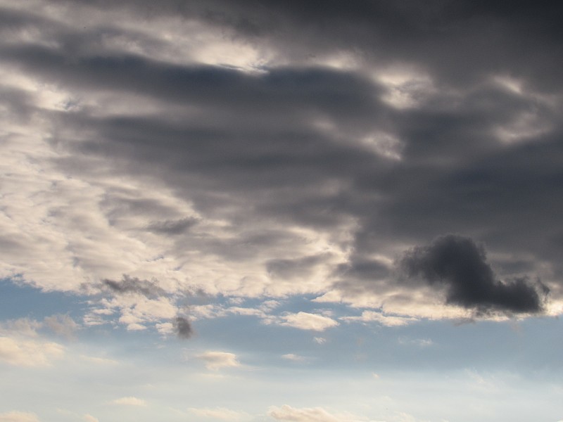 天空中的乌云图片(14张)