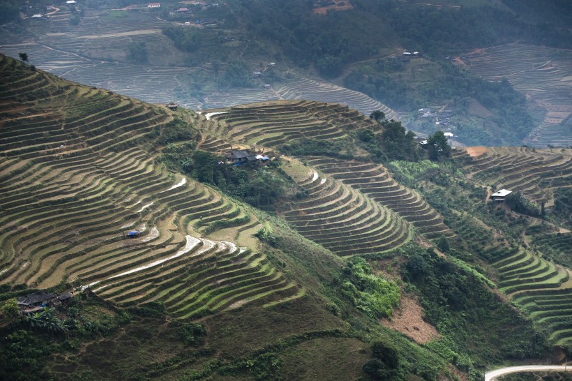 越南乡村田园风景图片(12张)