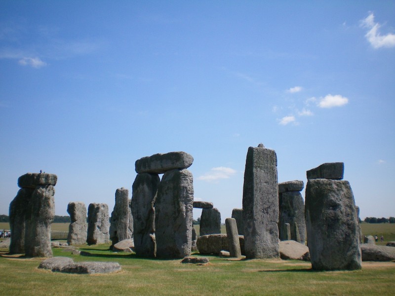 英国巨石阵图片(14张)