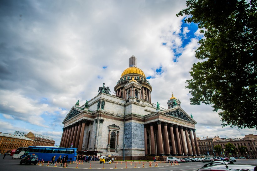 俄罗斯圣彼得堡建筑风景图片(10张)