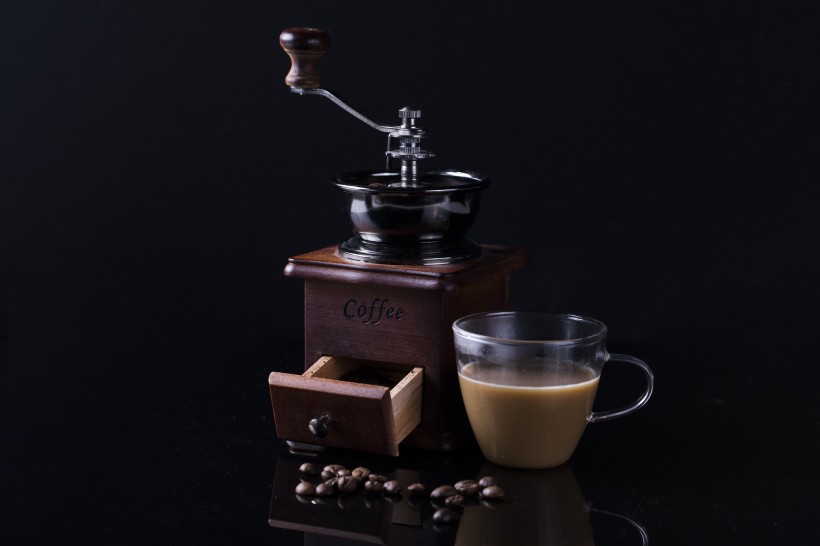 咖啡和咖啡豆图片(9张)