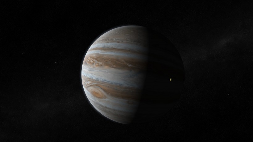 体积硕大的木星图片(9张)