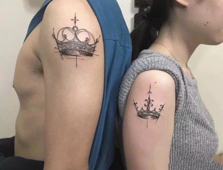 18张漂亮的皇冠纹身图案欣赏