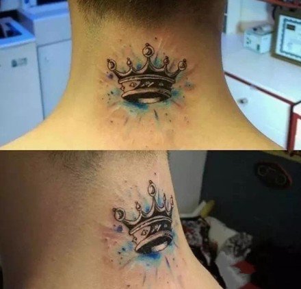 18张漂亮的皇冠纹身图案欣赏