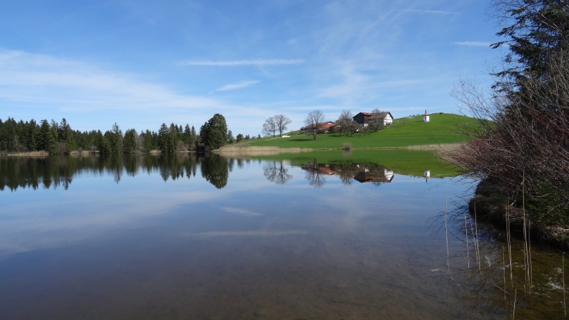 平静的湖面风景图片(13张)