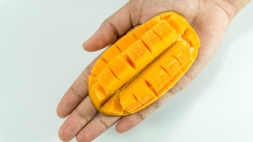 被切开的芒果图片(10张)