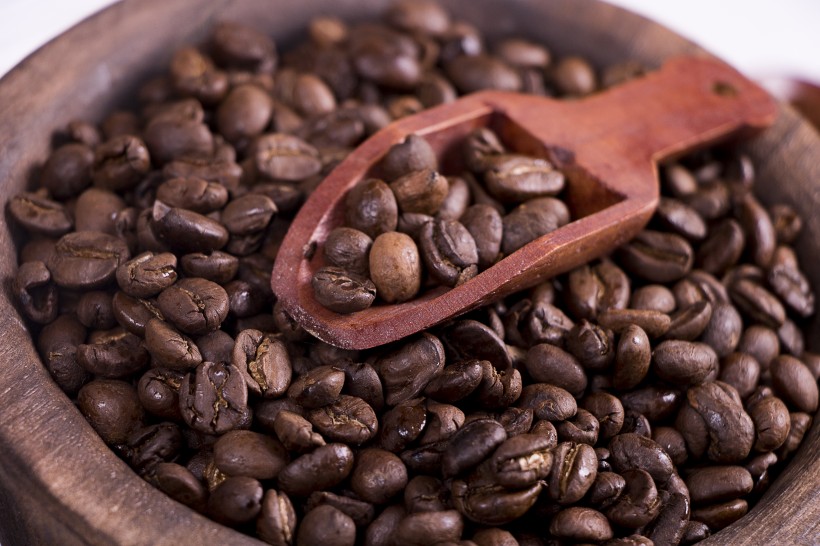 现磨咖啡和咖啡豆图片(9张)