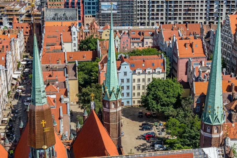 欧洲波兰格但斯克建筑风景图片(14张)