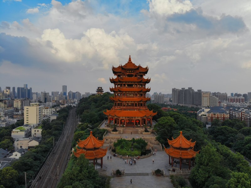 湖北武汉建筑风景图片(8张)