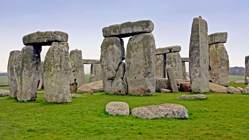 英国巨石阵高清图片(11张)