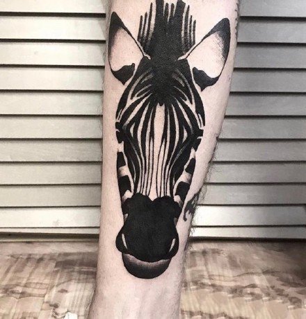关于马的一组马纹身图案欣赏