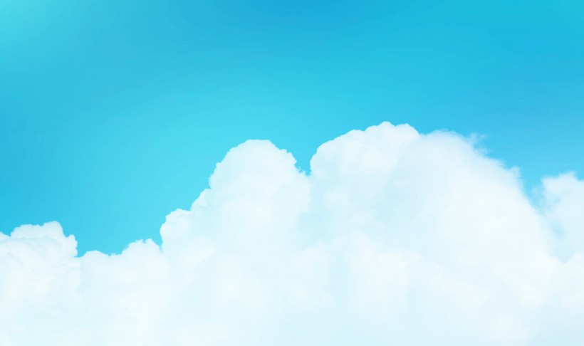 明朗的蓝天白云图片(16张)