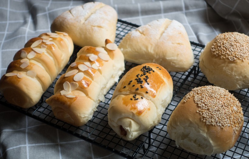 健康美味的手工面包图片(10张)