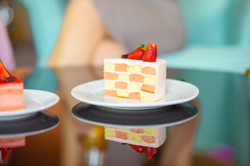 美味好吃的草莓蛋糕图片(8张)