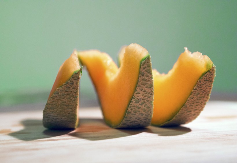 脆甜好吃的哈密瓜图片(12张)