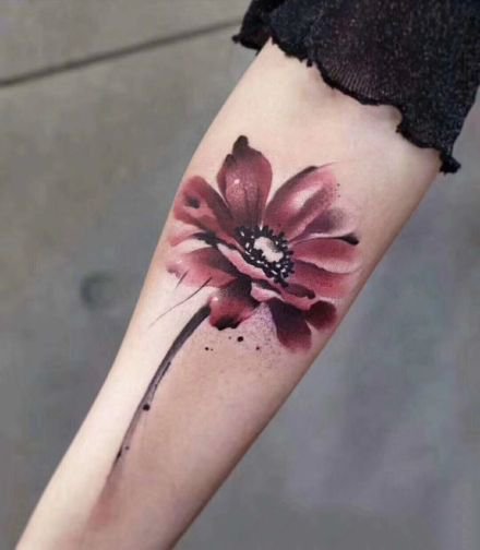 17张水墨中国风纹身图案作品欣赏