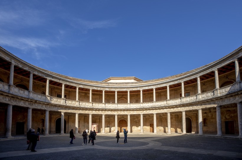 西班牙阿尔罕布拉宫建筑风景图片(11张)