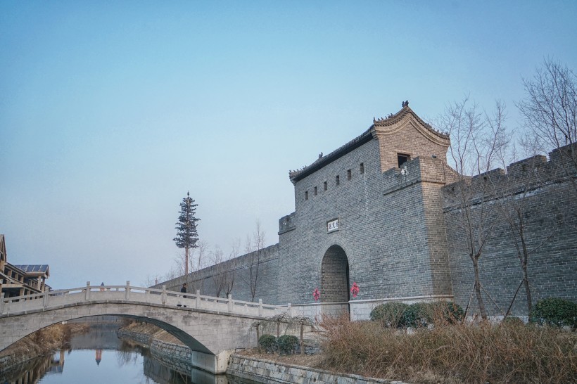 山东枣庄台儿庄古城风景图片(11张)