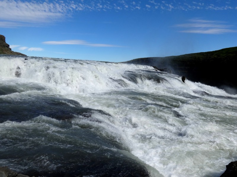 冰岛马鬃瀑布风景图片(9张)