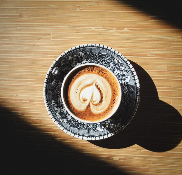 一杯香浓的咖啡拉花图片(13张)