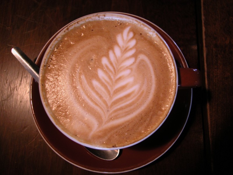 一杯香浓的咖啡拉花图片(13张)