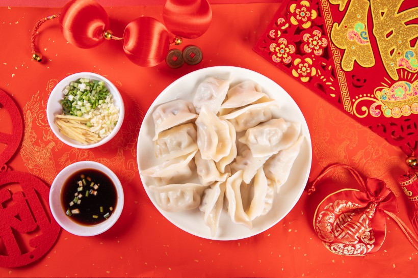 过年春节的饺子图片(10张)