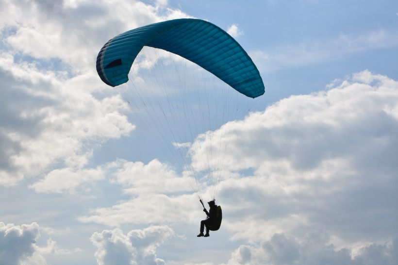 惊险刺激的滑翔伞运动图片 (15张)