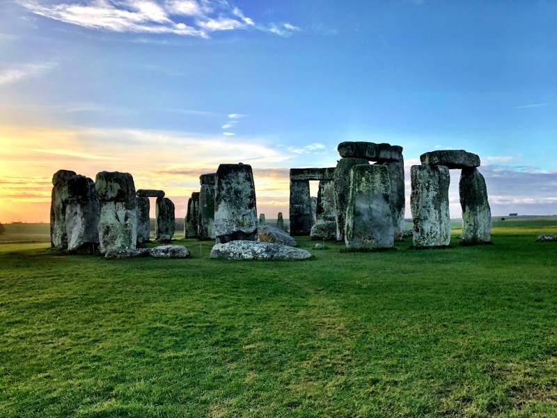 英国巨石阵图片(11张)