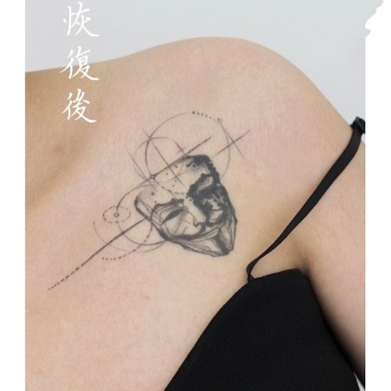 电影V字仇杀队主题的一组纹身图片