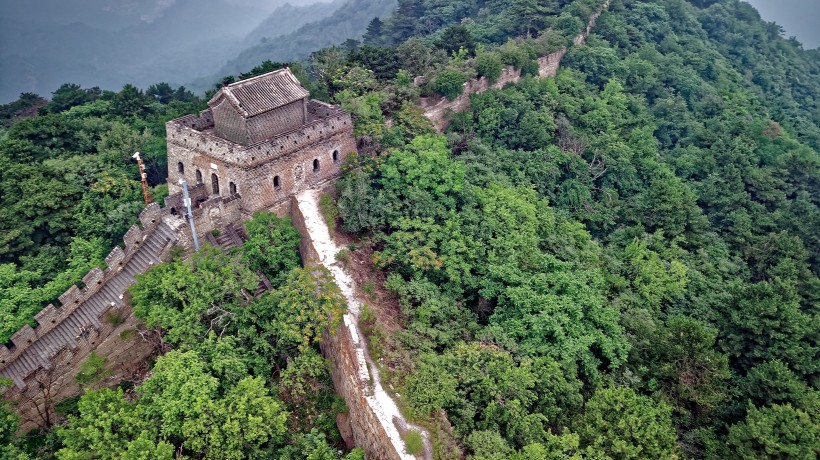 航拍长城图片(10张)