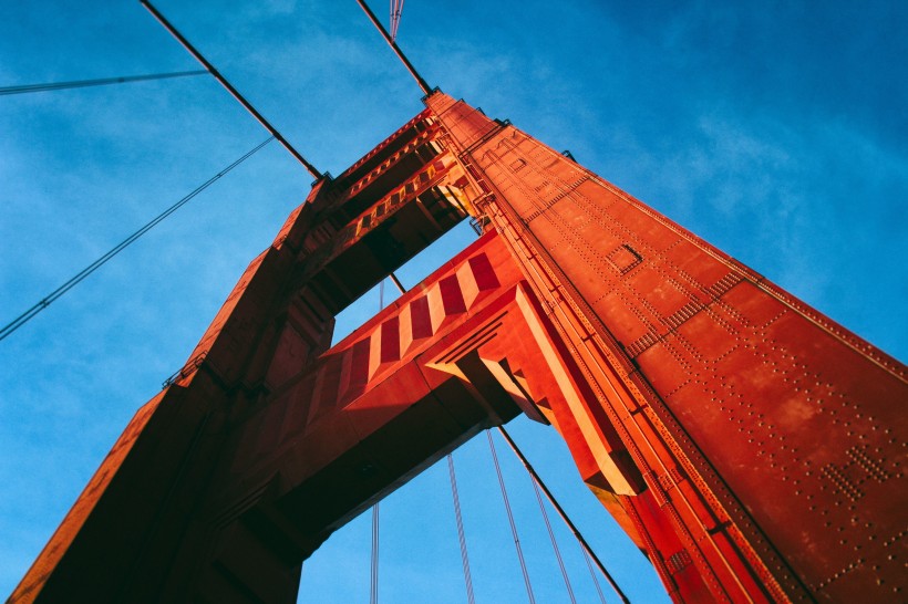 美国旧金山金门大桥风景图片(13张)