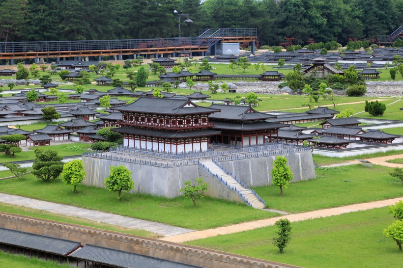 陕西唐朝皇宫大明宫人文风景图片(13张)