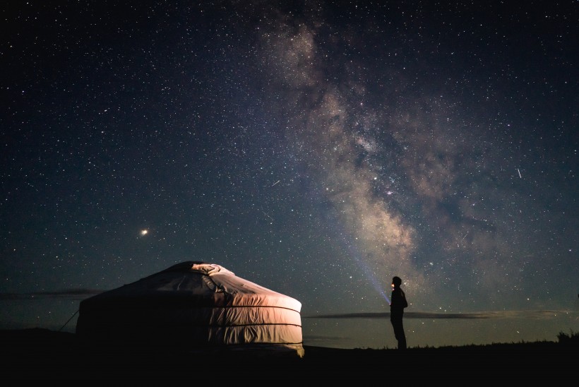 布满星星的夜空图片(13张)