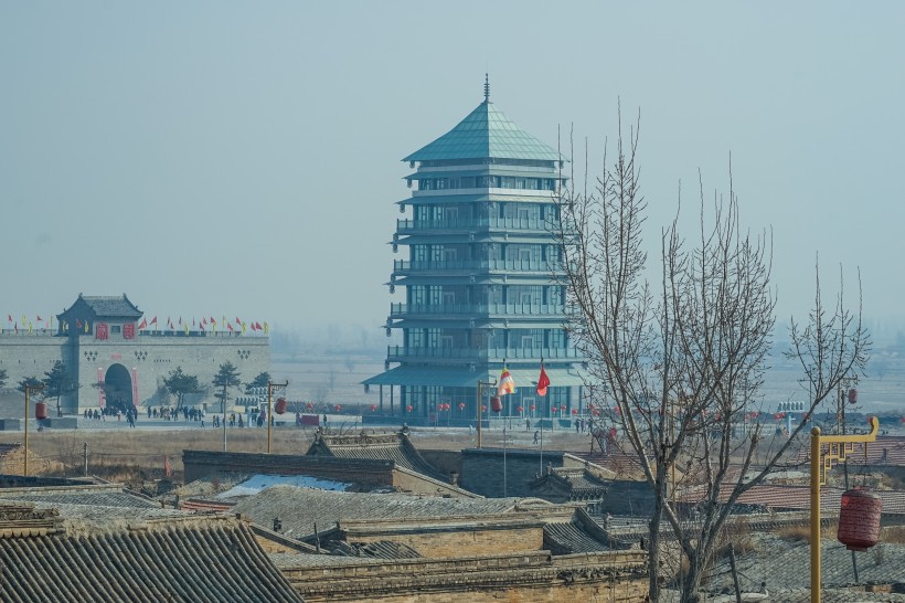 河北蔚县暖泉古镇建筑风景图片(11张)