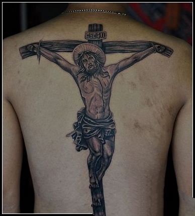 耶稣基督的9张宗教耶稣纹身图案