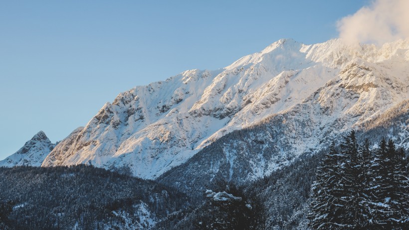 奥地利的雪山图片(10张)