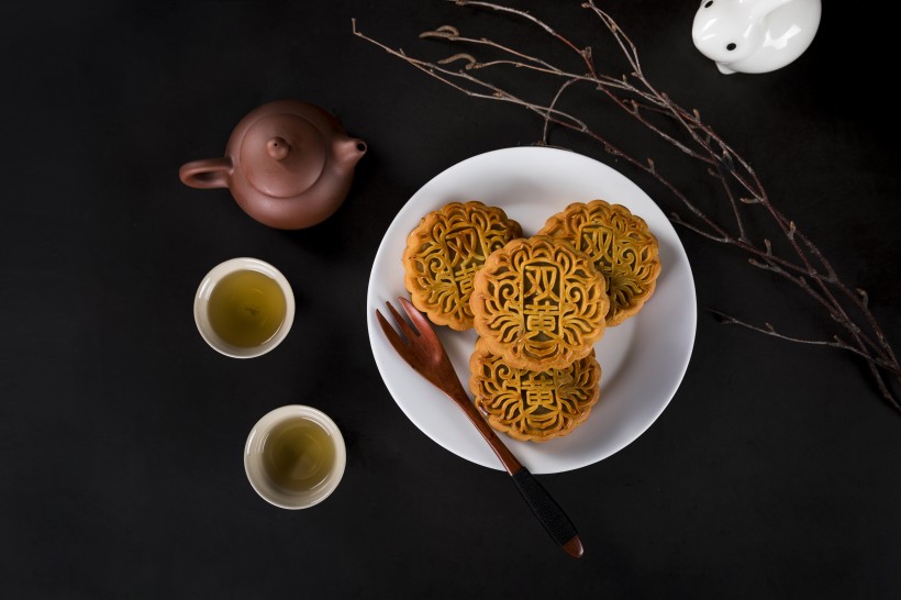 中秋节广式月饼图片(12张)