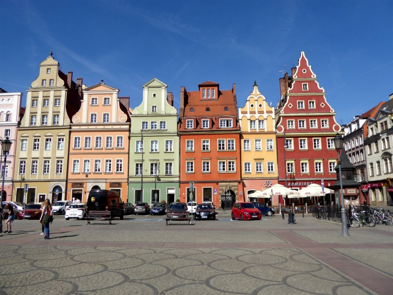 波兰弗罗茨瓦夫城市风景图片(9张)