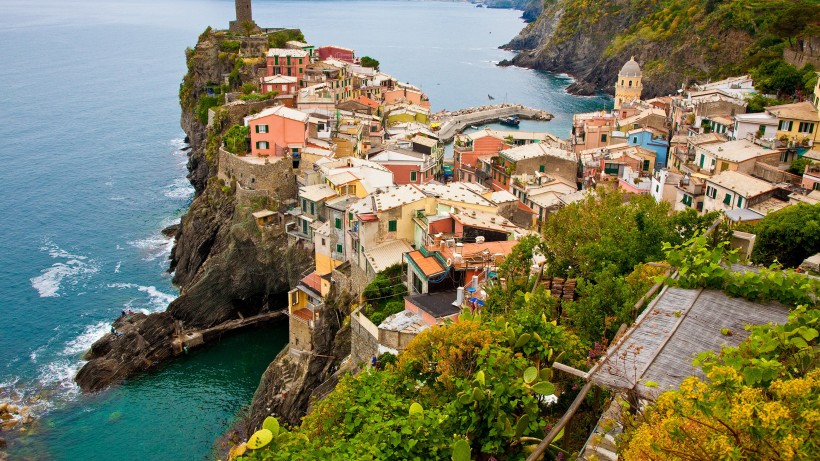 意大利五渔村小镇风景图片(8张)