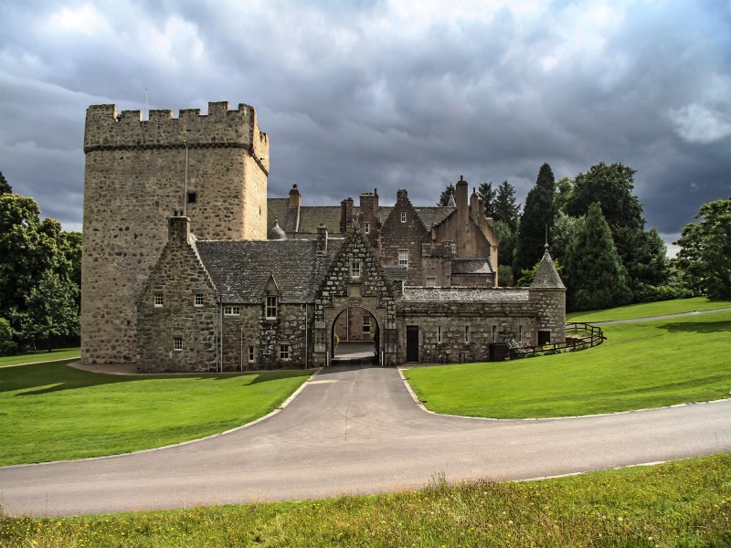 英国阿伯丁的城堡图片(9张)