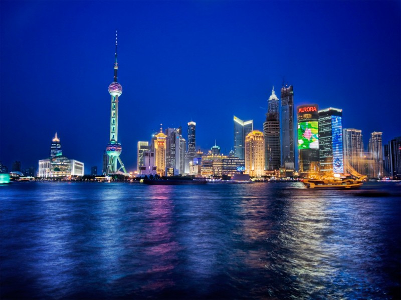 上海外滩城市风景图片(9张)