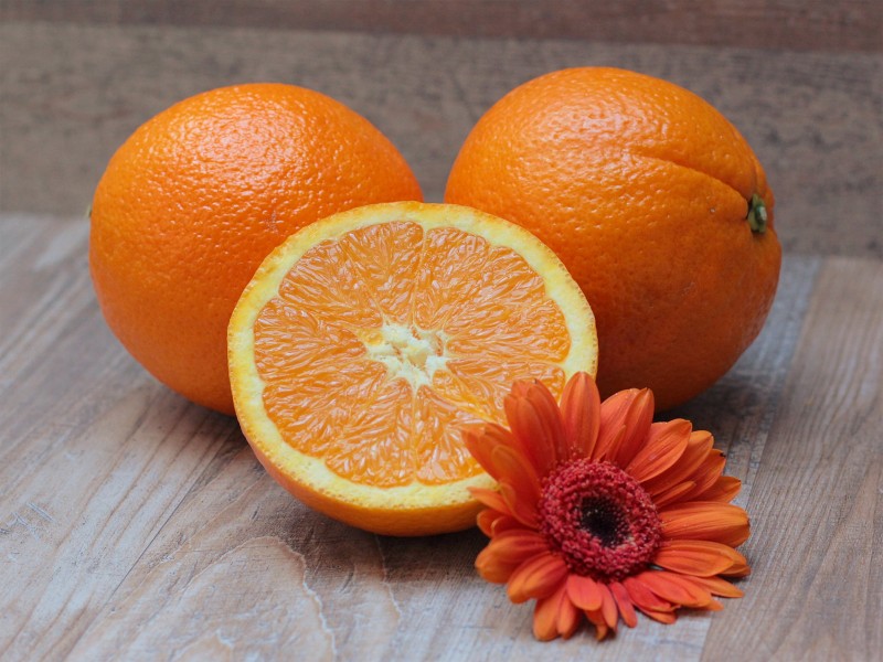 酸甜的橙子图片(9张)