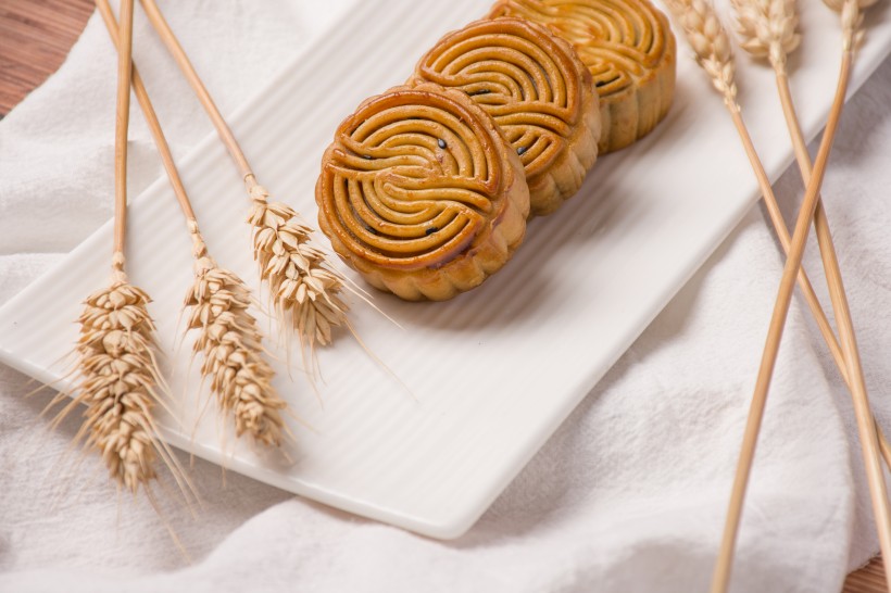 中秋美食月饼图片(12张)