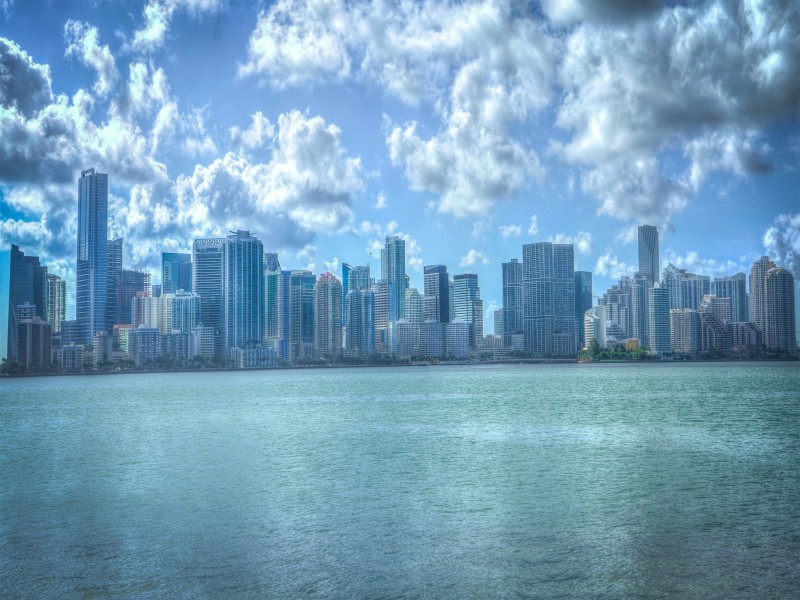 美国迈阿密城市风景图片(9张)