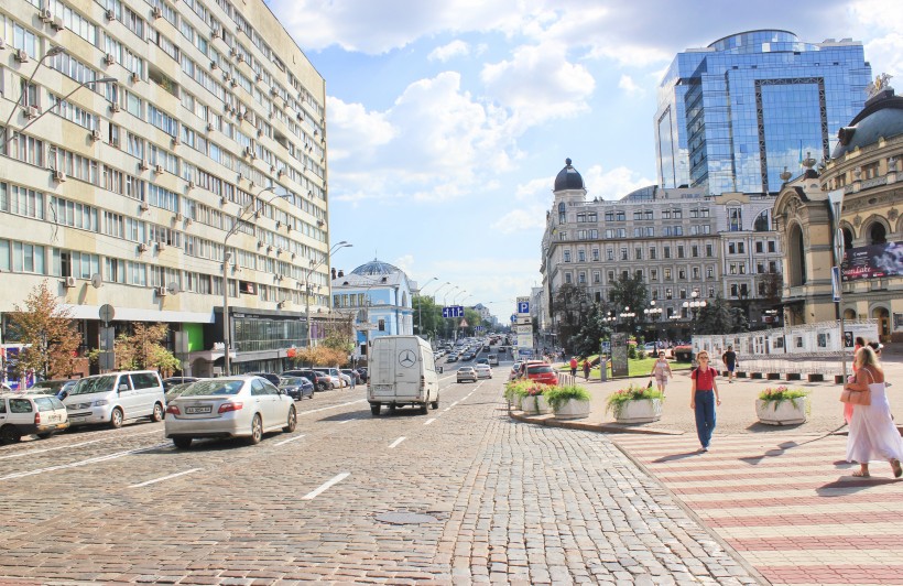 乌克兰首都基辅城市风景图片(13张)