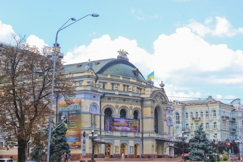 乌克兰首都基辅城市风景图片(13张)