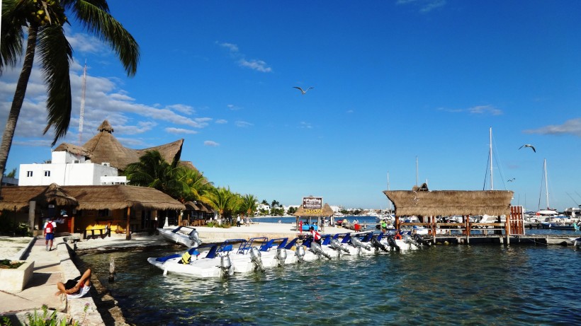 墨西哥尤卡坦半岛坎昆度假海滨城市风景图片(13张)