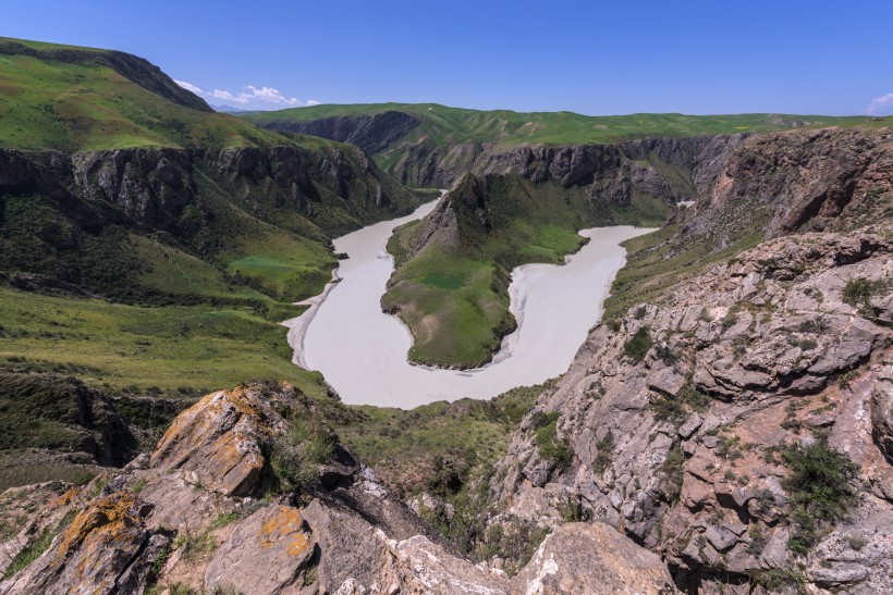 新疆伊犁喀拉峻大草原自然风景图片(8张)