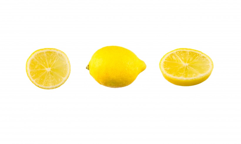 切开的新鲜柠檬图片(12张)